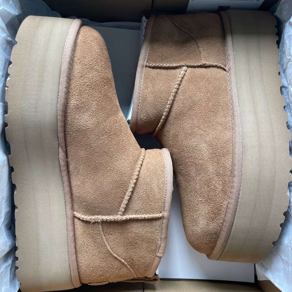Real Ugg Ultra Mini Platform Chestnut - Picture 10 of 11